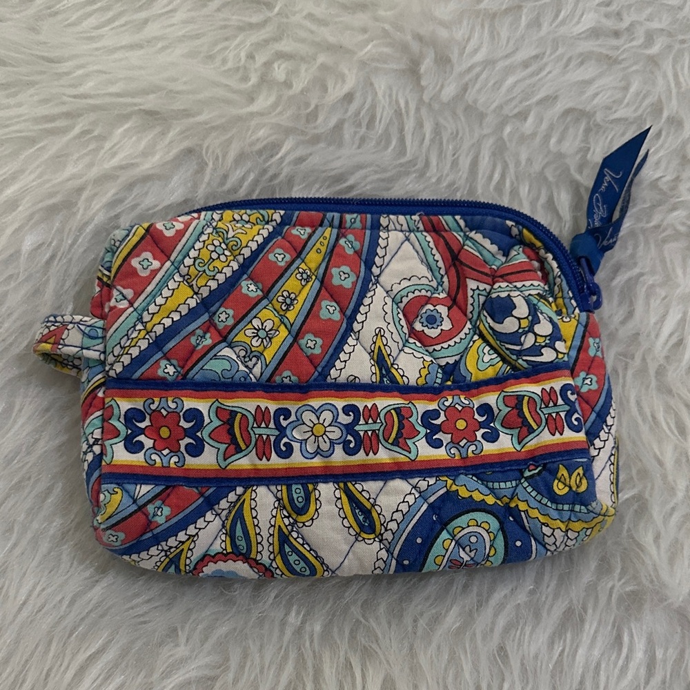 Vera Bradley Multicolor Floral Cosmetic Bag